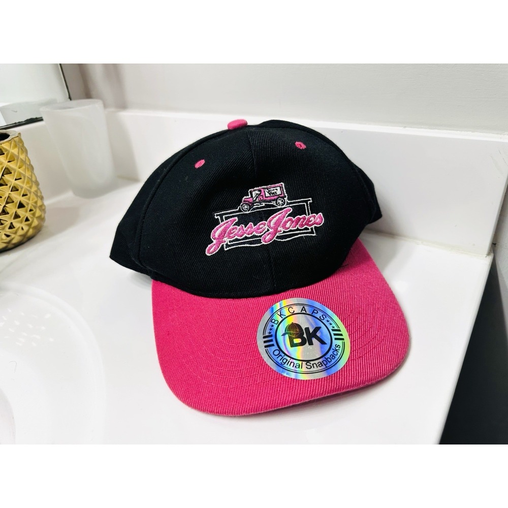 Jesse Jones Hat Black And Pink one size brand New Condition